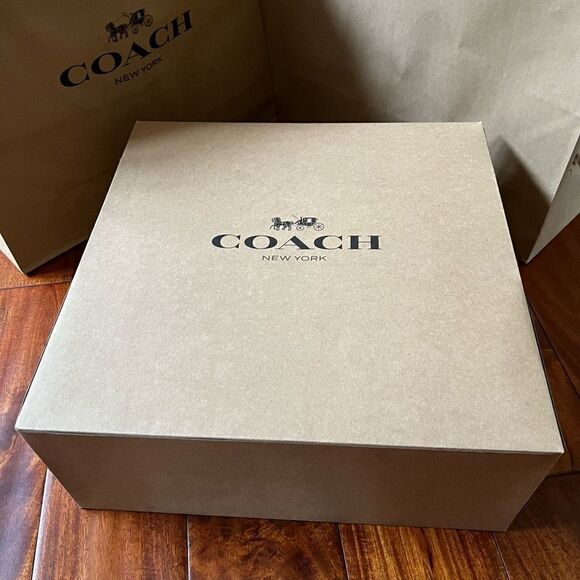 COACH Gift Paper Bag ONLY for Purses Satchel tote Crossbody Xbody Messenger - Picture 10 of 16